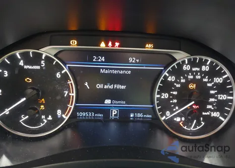 2019 Nissan Altima 2.5 Sl from USA, damaged, VIN 1N4BL4EV8KC167547
